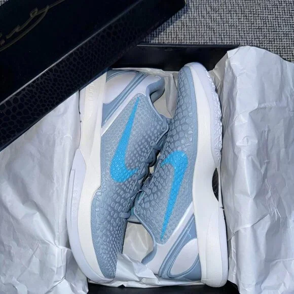 Nike Kobe 6 Caitlin Clark blue sneaker